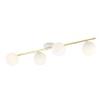 Lampa niska i szeroka do pokoju  LENDI 51249/4 