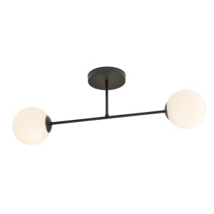 Lampa z kulami białymi na sufit  MILI 51232/2 