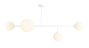 Lampa biała na sufit  z  kulami  MAKRON 1092/PL/L/A 