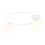 Lampa na sufit biała z  kulkami SORA 51258/2 