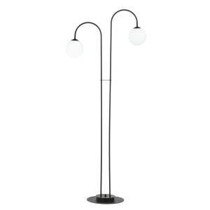 Lampa stojąca czarna z kulkami  ARIA 51288/LP2 