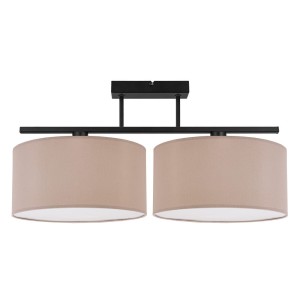 Lampa sufitowa kolor beżowo - szary  nad stół  GANDA 3051