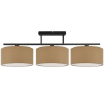 Lampa sufitowa z dużymi abażurami  Cappuccino 2832