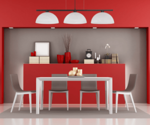 Lampa wisząca  z trzema dużymi kloszami szklanymi  WESTYN  3029/M1/C