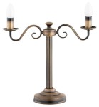 Lampa gabinetowa retro stare złoto VELORA  L03488