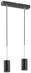 Lampa podwójna czarno - złota - spot RIGA L03146 CZ
