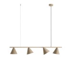 Lampa  wisząca nowoczesa - kolor beż  FIRIM 1108/L17/A 