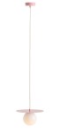 Lampa pojedyncza różowa dla dziewczynki LOPI  1125/G18/S/A 