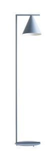 Lampa podłogowa błękitna designerska  FIRIM 1108/A16/A
