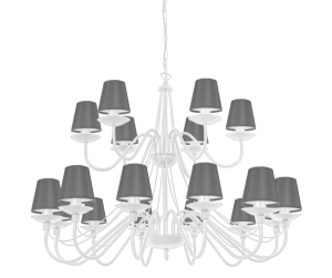 Duży żyrandol w stylu prowansalskim SANTA 397/S/A/S008