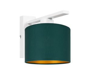 Kinkiet ścienny butelkowa zieleń  ERIK  1772/B/17 