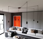 Lampa pająk sufitowa do aranżacji   KERI 5524/6 