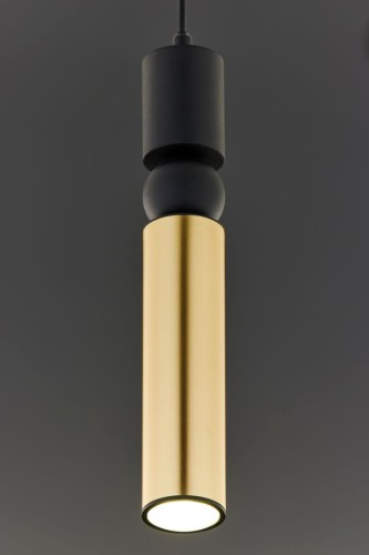 Pojedyncza tuba czarno-złota.