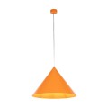 Lampa w kolorze orange do pokoju dziecięcego.