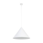 Lampa minimalistyczna i designerska biała   KANA 310010