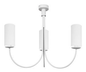 Lampa  biała do pokoju i sypialni  RAMZO 0009/W01  