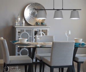 Lampa wisząca listwa z abażurami  LIKO 265/08/C 