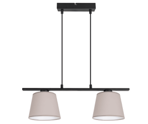 Oświetlenie nad stół jadalny beżowo-szare  LIKO 252/26/C 