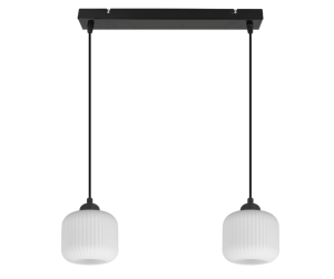 Oświetlenie na sufit  klosz ryflowany  FURN  3802/RB