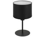 Czarna lampka na szafkę nocną  MARTA 1968/W814