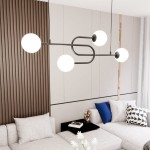 Designerska lampa wisząca  ATRO 51383/4