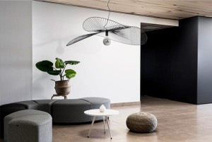 Elegancki duży żyrandol druciany pojedynczy zwis - lampa CAPPELLO 628