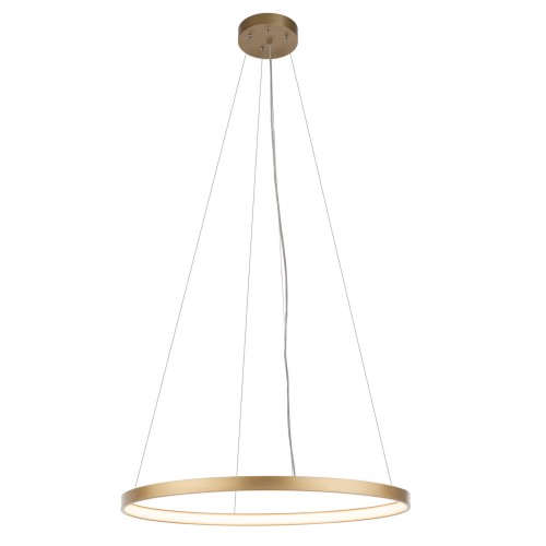 Jeden ring zloty lampa ledowa ośrednicy 87 cm.