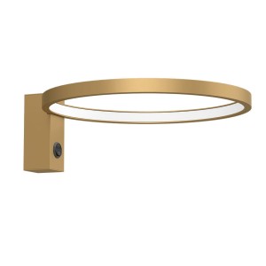 Ledowy ring na ścianę złoty    KARI  64058