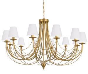 Duża złota lampa glamour   JOVESA  2073/S001