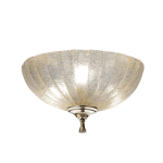 Plafon srebrno - bursztynowy  szkło włoskie  ANADA 68331