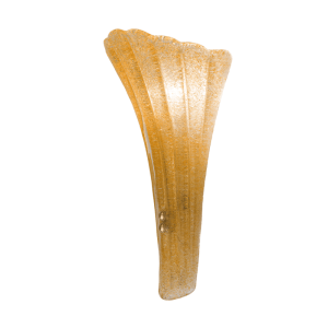 Duży szklany złoty kinkiet glamour PETITO 68798