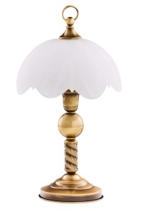 Lampka stołowa stare złoto TERA  R2227