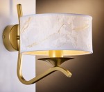 Kinkiet złoty w stylu glamour  KASZMIN  R22111