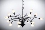 Żyrandol do salonu  kwiaty  GLORIA  R22057