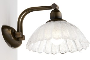 Kinkiet klasyczny stare złoto CARO R22125