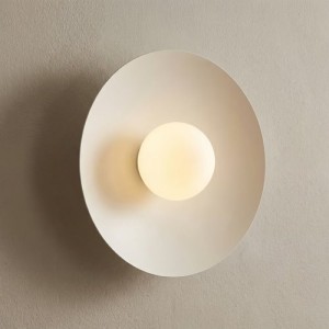 Lampa na ścianę  nowoczesna biała   SPON   51543/K1 