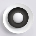 Lampa ścienna   designerska  czarno-biała   PONY  51521/K1