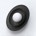 Kinkiet  designerski  czarny   PONY  51522/K1 