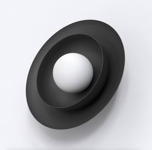 Kinkiet  designerski  czarny   PONY  51522/K1 