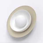 Kinkiet  designerski  beżowo-biały   PONY  51520/K1 