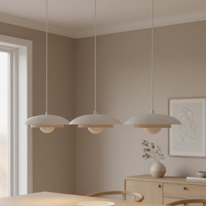 Lampa beżowa  nad stół   KINI  51605/3 