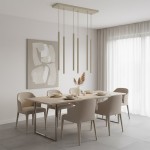 Efektowna beżowa  lampa sopel  SITER  5552/6  