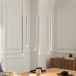 Efektowna biała  lampa sopel  SITER  5553/6   