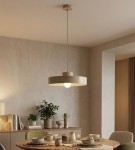 Lampa japandi   beżowa   MASI  51668/1L