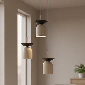 Lampa  potrójna  w stylu skandynawskim  MASI  51612/3  PR