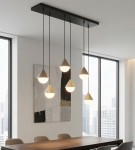 Lampa japandi kolor beżowy  RICO  51663/6 