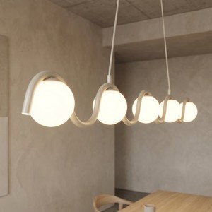 Lampa  beżowa   nad stół  COSINUS  51664/5  