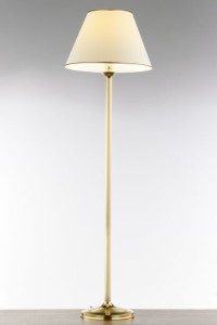 Lampa stojąca klasyczna mosiądzowana  Clasico R2207A