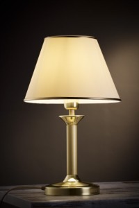 Klasyczna lampka nocna mosiądzowana  Clasico R22882