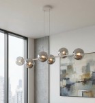 Lampa   nowoczesna z grafitowymi  kloszami   MAGIC 51643/6 
